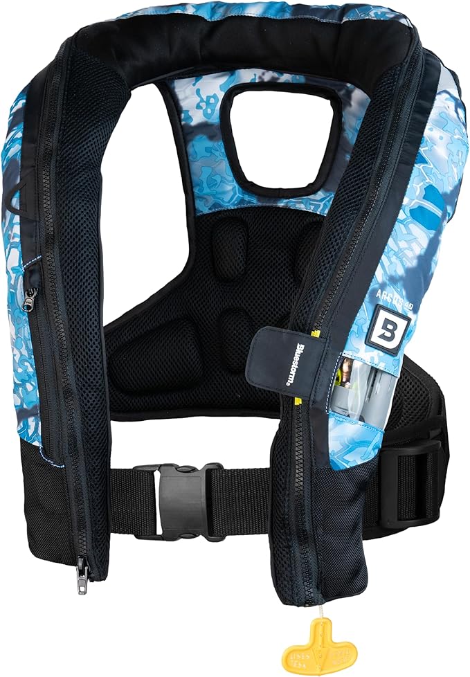 BLUESTORM Arcus 40 Automatic Inflatable PFD Life Jacket for Adults | US Coast Guard (USCG) Approved Life Vest