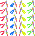Kids Jump Rope,20 Pack Rainbow Jump Rope Set,7.2 Ft Adjustable Skipping Rope,Durable Jump Ropes with Plastic Handles,Vibrant Jumping Ropes for Outdoor Fun Exercise Fitness Activity Party Favors(20)