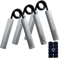 Grip Strength Trainer, Metal Non-Slip Grip,Heavy Duty Grip Strengthener,Wrist Forearm and Hand Exerciser