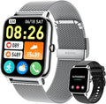 Smart Watch for Men Fitness Tracker: Waterproof Smart Watches for Men Digital Womens Watches Make/Answer Call Running Smartwatch Android Phone iPhone Samsung Compatible Heart Rate Monitor