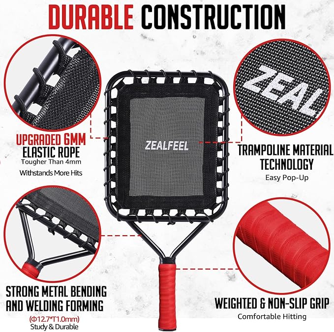 Baseball Racket for Fly Balls, 19-Ounce Fungo Racket Baseball/Softball Training, Scientific Weighted Bat with Ergonomic for Parents & Coaches, Designed to Hitting Ground Balls, Pop Flies & Line Drives