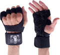 HW Weight Lifting Gloves – Built-in Wrist Wraps for Unbeatable Support in Gym, Crossfit & Strength Workouts (Men & Women)