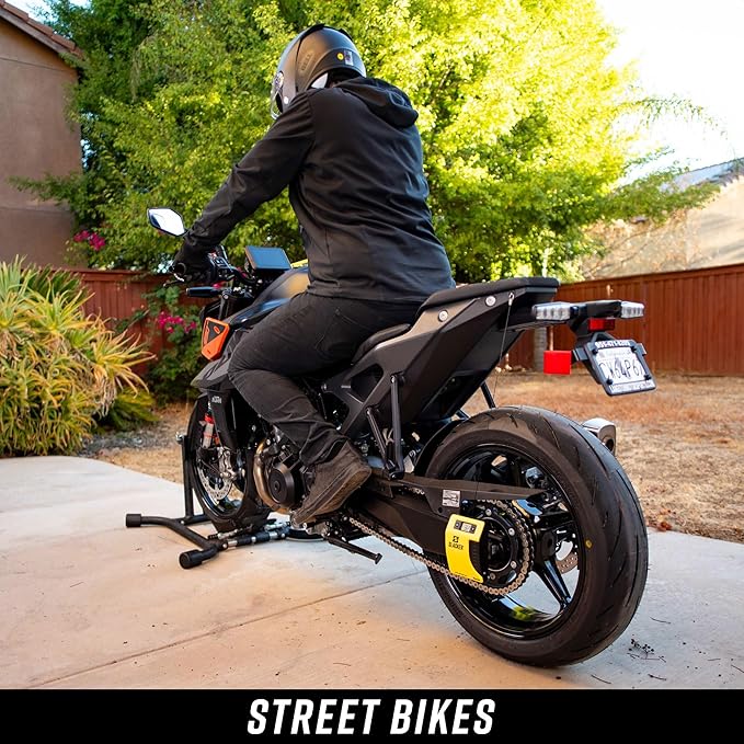 Slacker Digital Suspension Tuner Sag Scale with Bluetooth®. Check Your Suspension sag in Seconds. Works on Mountain Bikes, Street Bikes, Off-Road Bikes and Adventure Motorcycles