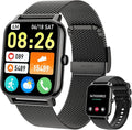 Smart Watch for Women Men Fitness: (Make/Answer Call) Bluetooth Smartwatch for Android Phones iPhone Waterproof Outdoor Sport Digital Running Watches Health Tracker Heart Rate Monitor Step Counter