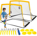 Premium Backyard Soccer Goal Set – Includes Portable Pop-Up Goals, Heavy-Duty Nets, Training Balls, and Full Equipment for Kids and Toddlers – Ideal for Outdoor Play & Skill Development