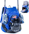 | Baseball Bag Softball Bat Bag, Double-layer Baseball Backpack Adult with Gear Klip To Hold Baseball Glove, Baseball Essential Gear, Youth Baseball Bag for Boys, Girls, Baseball Accessories