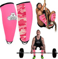 Bear Grips Deadlift Shin Guards - Breathable Gym Equipment Rope Climbing Shin Guard for Men and Women - Injury Prevention Calf Support Shin Guard Sleeves for Ultimate Shin Protection
