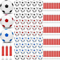 Christmas Deflated Soccer Ball with Pump for Age 2-4 Shoebox Gifts,Bulk Shoebox Gift Fillers,Toddler Soccer Balls for Charity Donations Soccer Ball Party Favors