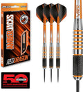 RED DRAGON Amberjack Series Darts Set with Flights and Shafts (Stems)