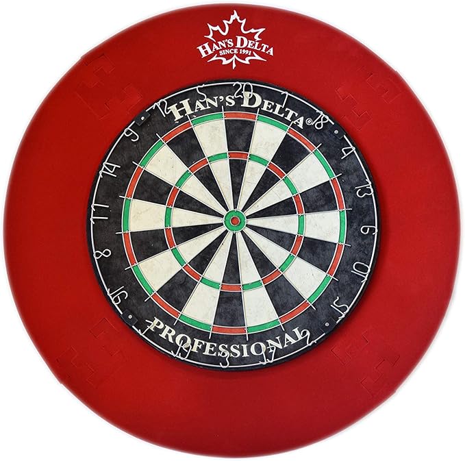 HAN'S DELTA Professional Dartboard Backboard Surround Wall Protector
