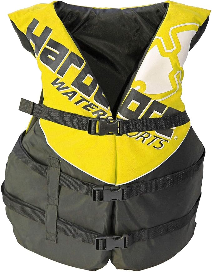 Hardcore Coast Guard Type III PFD for Youth Child Teen Adult; Life Vest Flotation Device; Life Jacket Paddle Vest for Big Kids, Jet ski, Wakeboard, Hardshell Kayak Life Jacket