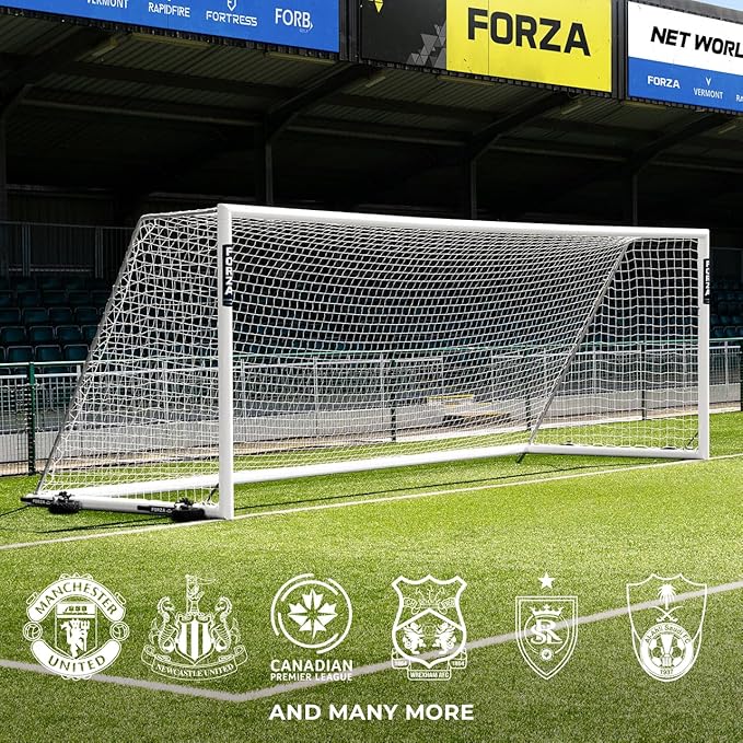 FORZA Aluminum Soccer Goals [11 Sizes] | Professional Soccer Goal Posts *The Goal Nets Used by MLS & Premier League Clubs*