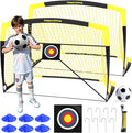 Soccer Goal Pop Up Foldable Soccer Net for Backyard 7x5FT,5x3.6FT,4x3FT,3x2.2FT