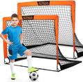 Portable Soccer Goal, Pop Up Soccer Goal Net for Backyard, Set of 2