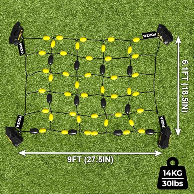 FORZA Pro GK Floor Matrix Deflector | Goalkeeper Training Equipment | Keep Goalkeepers On Their Toes