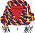 X XBEN Field Day Tug of War Rope for Kids and Adults 100FT, Family Reunion Birthday Party Games, Summer Outside Lawn Games, Camping Picnic Carnival Games, Perfect for Team Building Activities
