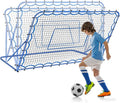 Soccer Rebounder Net, Quick-Switch Angle Soccer Training for Control, Passing Practice, Easy Setup Rebounder Gifts Aids & Equipment for Kids,Teens & Adults