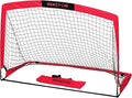 Soccer Goal with Carry Bag, 10/9MM Strengthen Pole, Arched Design, Kids Soccer Goals for Backyard Set 5x 3.1/3.6x2.7/2.9x2.4ft Portable Pop Up Soccer Nets for Toddler, Adults, Youth Games, Play, Gifts