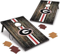 Wild Sports NCAA 2' x 3' MDF Deluxe Cornhole Set - with Corners and Aprons