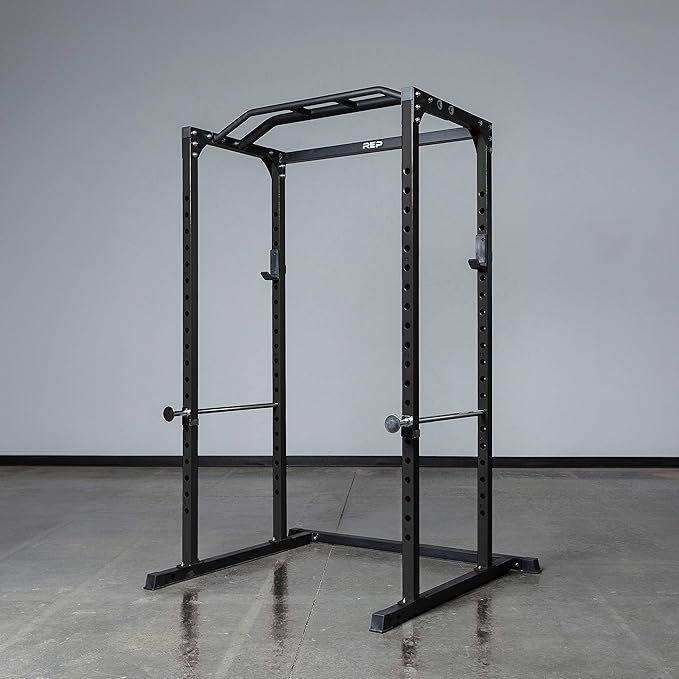 REP Fitness PR-1100 Power Rack - 700 lbs Rated Lifting Cage for Weight Training