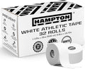 Hampton Adams | Official BJJ Partner | As Seen on Shark Tank | Bulk Athletic Sports Tape (32-Pack, 45ft) | Easy Tear & No Sticky Residue | Strong Support for Athletes Trainers Injury Wraps