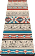 nuveti Yoga Mat Print Extra Thick TPE Non Slip Fitness Exercise Mat with Carrying Bag,72"x24" Extra Thick 6MM Exercise & Workout Mat for Yoga, Pilates Fitness and Floor Exercises