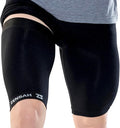 Zensah Thigh Compression Sleeve - Support for Pulled Hamstring, Quad Strain, Groin Compression Wrap for Men and Women