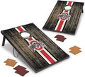 Wild Sports NCAA 2' x 3' MDF Deluxe Cornhole Set - with Corners and Aprons