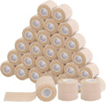 30 Rolls Adhesive Elastic Tape Bandage Tape Self Adhesive Wrap Elastic Flexible Stretch Bandages for Sports Ankle Knee and Wrist Sprains Animal Pets(2 Inch x 5 Yard)