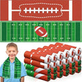 Sports Cooling Towels Baseball Basketball Softball Breathable Soccer Football Volleyball Microfiber Ice Towel Fast Drying for Party Favors Team Gift (24 Pcs,Football,30 x 9 Inch)