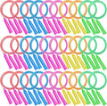 36 Pack Kids Jump Ropes, 7.3 Feet Colorful Adjustable Jump Ropes for Kids, Party Favors & Birthday Gifts, Indoor & Outdoor Activity