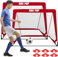 Portable Pop Up Soccer Goal for Kids Trainning and Family Game Foldable Soocer Net for Backyard with Carrying Case