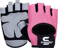 Workout Gloves for Men and Women Weight Lifting Gloves Gym Fitness Exercise Cycling Pull ups Microfiber Lightweight Breathable Non-Slip Silicone Padded Palm Grip Protection