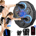 2025 New Music Boxing Machine with Two Pairs of Gloves Upgraded 2.0 Smart Bluetooth Music Boxing Parent-Child Games Wall-Mounted Exercise Equipment for Home