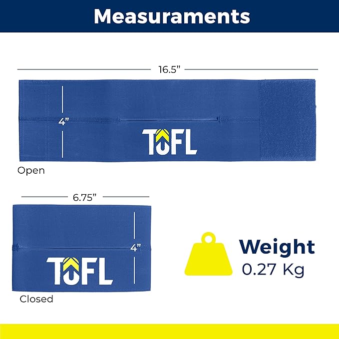 TOFL Baseball Glove Wrap | Premium Elastic Band for Perfect Glove Shape, Break-in & Maintenance | Shape Locker for Men’s & Women’s Softball, Adult & Youth Baseball Mitts, Fits Big & Small Sizes