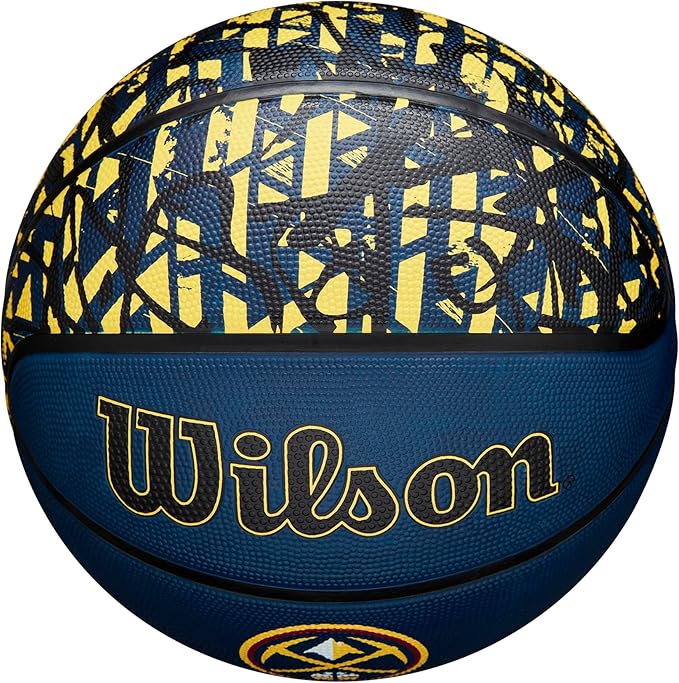WILSON NBA Team Graffiti Basketballs - Size 7-29.5"