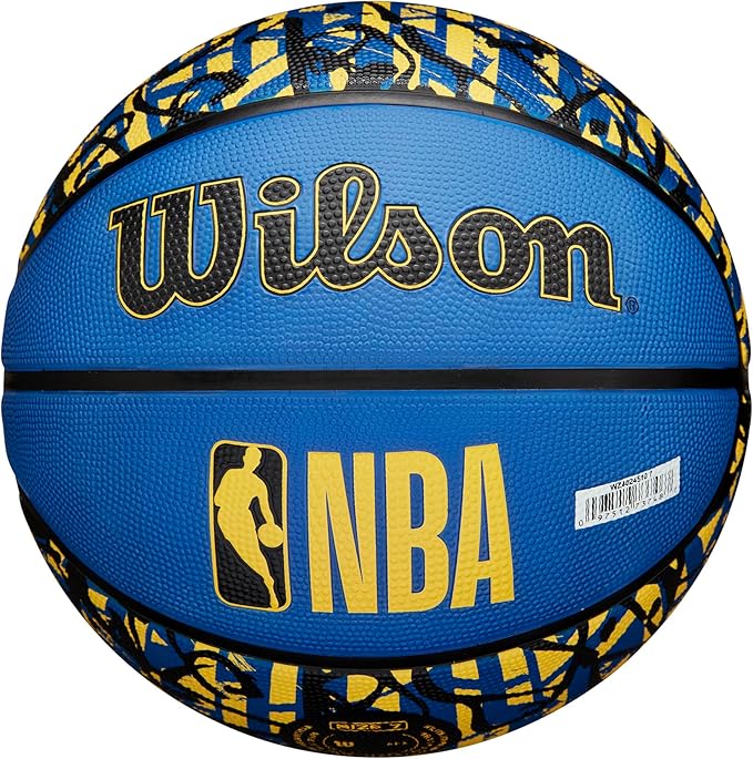 WILSON NBA Team Graffiti Basketballs - Size 7-29.5"