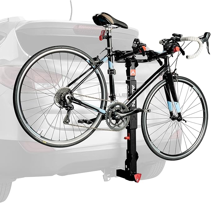 Allen Sports High Capacity Locking Premier 2-Bike Model for Electric Bikes, Model QR520EB, Black, (QR520-EB)