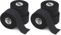 Titan Athletics - Premium Quality Black Athletic Tape/Sports Tape - 1 1/2 Inch x 45 Feet Per Roll - 100 Percent Cotton with Zinc Oxide - Easy Tear Zig Zag Design. (Black, 6 Count (Pack of 1))