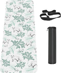 Non Slip Yoga Mat TPE Workout Mat for Men Women, Thick Workout Mat with Carrying Strap, Fitness Mats for Exercise, Yoga, Fitness, Pilates, Floor Workouts (72" x 24" x 6mm)