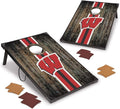 Wild Sports NCAA 2' x 3' MDF Deluxe Cornhole Set - with Corners and Aprons