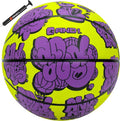 AND1 Toss Up Basketball : Youth Sized Rubber Streetball for Indoor and Outdoor Use, Deep Channel Construction and Durability, Includes 10” Pump
