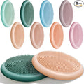 Libima 8 Pcs Wiggle Seat for Sensory Kids Flexible Wobble Cushion Non Slip Balance Disc with Inflation Pump for Adults Core Strength Physical Exercise Improve Posture School Home Office