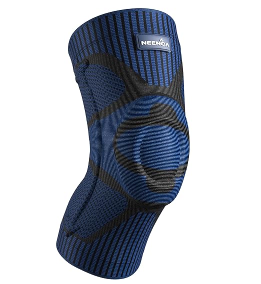 NEENCA Knee Brace for Knee Pain Relief, Medical Knee Support with Patella Pad & Side Stabilizers, Compression Knee Sleeve for Meniscus Tear, ACL, Arthritis, Joint Pain, Runner, Sport- FSA/HSA APPROVED