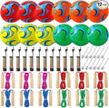 12 Sets Operation Christmas Deflated Soccer Ball Bulk with Pump Jump Rope, Bulk Soccer Balls 7.25 ft Adjustable Skipping Rope Outside Sport Balls