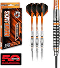 RED DRAGON Amberjack Series Darts Set with Flights and Shafts (Stems)