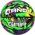 AND1 Supreme Grip Rubber Basketball: Official Regulation Size 7 (29.5 inches) - Deep Channel Construction Streetball, Made for Indoor Outdoor Basketball Games