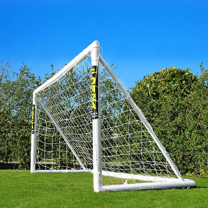 Forza Backyard Soccer Goals [9 Sizes] | Ultra-Durable uPVC Weatherproof Kids Soccer Goals | Quick Assembly – Every Goal Counts!