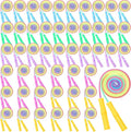 48 pcs Jump Rope Bulk for Kids 7.22 ft Adjustable Gradient Rainbow Color Skipping Rope Outdoor Exercise Fitness Equipment for Back to School Class Playground Activities Set