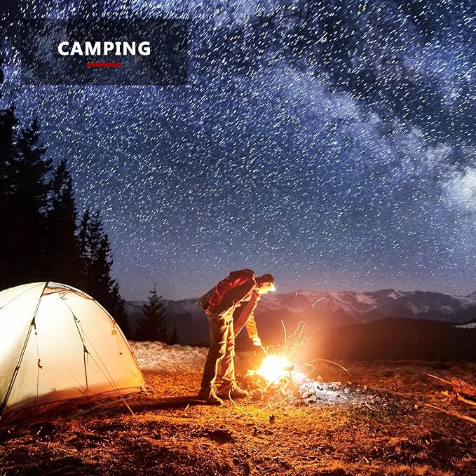Bright LED Rechargeable Headlamp,Lightweight Mini Head Lamp with 2 Modes,IPX5 Waterproof USB Headlight with 90° Adjustable, Outdoor Portable Flashlight Headlamps for Hiking Running Camping(2pcs）